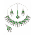 Emerald & Diamond Elegance Bridal Set